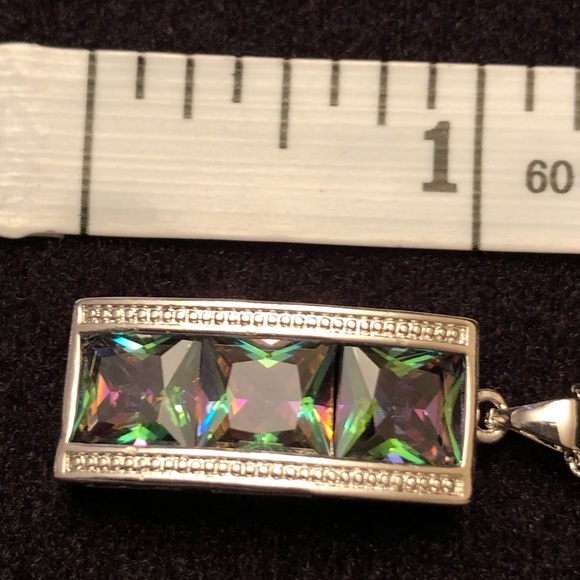 NWOT Silver tone Necklace & Earring Set - Picture 7 of 12